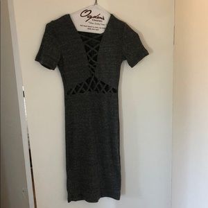 LF Cut-Out bodycon dress